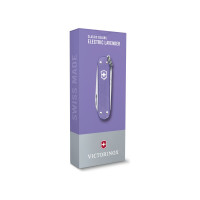 Нож-брелок Victorinox Classic SD Alox Colors Electric Lavender 58 мм, 5 функций, лавандов 0.6221.223G