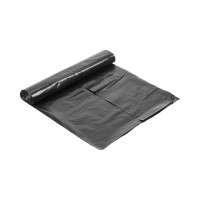 Мешки для мусора черные (5 шт; 200 л; 85 мкм; ПВД; 80x120 см) ООО Комус 839680