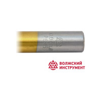 Сверло по металлу ц/х средняя серия с покрытием нитридом титана (10 мм; Р6М5-TiN; А) Волжский Инструмент 161765