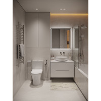 Смеситель для раковины скрытого монтажа Orange Karl хром M05-722cr