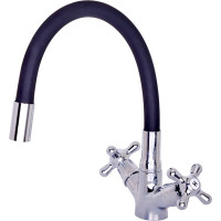 Полимерный смеситель для кухни OneLife хром P03-007cr