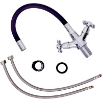 Полимерный смеситель для кухни OneLife хром P03-007cr