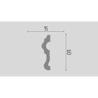 Молдинг С03 Де-Багет 60/15 УТ000000238