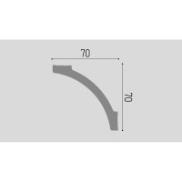 Карниз П05 Де-Багет 70/70 00-00004210