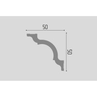 Карниз П01 Де-Багет 50/50 УТ000000345