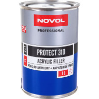 Грунт Novol PROTECT 310 HS 2К акрил. банка 1л с отвердителем 0.2л черный X6121534