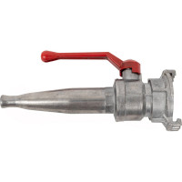 Пожарный ручной ствол DDE РСП-50, кран, рег-ка струи, алюминий (D-2) 798-959