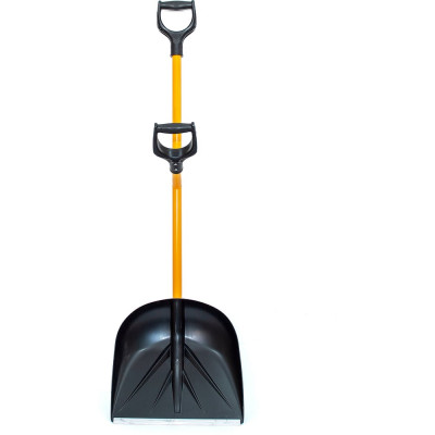 Эргономичная лопата с двумя V-образными ручками Inforce 420x400 мм 06-12-25