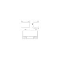 Аккумуляторная батарея Delta CT 1205