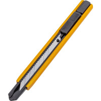 Технический нож FIT 9 мм усиленный, металлический корпус 10215