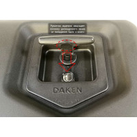 Инструментальный ящик DAKEN ARKA пластиковый, 1062x522х500 81208