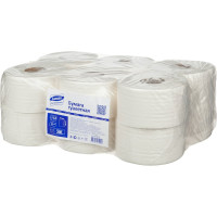 Бумага туалетная д/дисп Luscan PROFESSIONAL Luscan Professional 1сл бел цел втул 200м 12рул/уп 694878