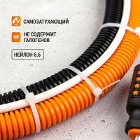 Хомут TDM ELECTRIC 2.5x80 мм, нейлон, черный, 25 штук SQ0515-0323