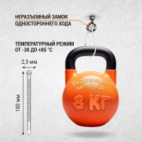 Хомут TDM ELECTRIC 2,5х180 мм, нейлон, черный, 25 штук SQ0515-0327