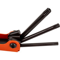 Отвертка складная TDM ELECTRIC TORX 8 шт углеродистая сталь SQ1020-0211