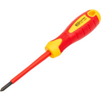 Крестовая отвертка TDM ELECTRIC серия ЭкспертЭлектрик, тип PH1x80, диэлектрическая SQ1007-0202