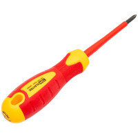 Крестовая отвертка TDM ELECTRIC серия ЭкспертЭлектрик, тип PH1x80, диэлектрическая SQ1007-0202