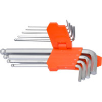 Набор ключей TDM ELECTRIC HEX шестигранник 9 шт 1.5-10 мм, CR-V сталь SQ1020-0104