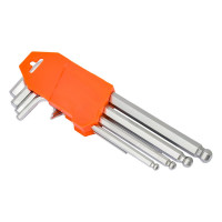 Набор ключей TDM ELECTRIC HEX шестигранник 9 шт 1.5-10 мм, CR-V сталь SQ1020-0104