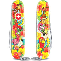 Нож Victorinox My First Parrot Edition, 84 мм, 9 функций, красный 0.2373.E3