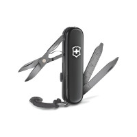 Нож-брелок Victorinox Classic Signature Lite, 58 мм, 7 функций, черный 0.6226.31P