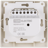 Терморегулятор TDM Термостат для теплого пола ТТП 16А 250В с датчиком 3м "Таймыр" сл. кость Electric SQ1814-0131