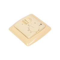 Терморегулятор TDM Термостат для теплого пола ТТП 16А 250В с датчиком 3м "Онега" сл. кость Electric SQ1805-0061