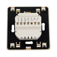 Терморегулятор TDM Термостат для теплого пола электронный ТТПЭ-1 16А 250В с датчиком 3м сл. кость Electric SQ2503-0003