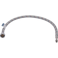 Подводка для смесителей СТМ сталь, 1/2xM10x60 см., длинный штуцер CWFLS060