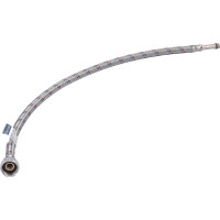 Подводка для смесителей СТМ сталь, 1/2xM10x60 см., длинный штуцер CWFLS060