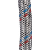 Подводка для смесителей СТМ сталь, 1/2xM10x60 см., длинный штуцер CWFLS060