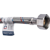 Подводка для смесителей СТМ сталь, 1/2xM10x60 см., длинный штуцер CWFLS060