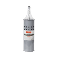 Ерш для унитаза OfficeClean с подставкой, металл, серый, матовый 303068