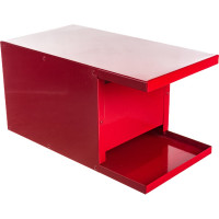 Подставка Спец П-10 красная напольная р-р 175x175x340мм до 6,5кг ОГН-П10К