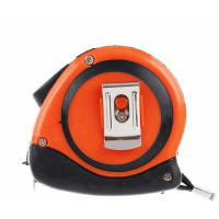 Рулетка ЕРМАК Автостоп, двукомпонентный корпус, 5мх19мм 658-121