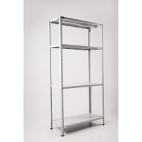 Стеллаж ООО ФУРАМА СТФЛ 1800х700х300 мм, 4 полки СТФЛ187030-4