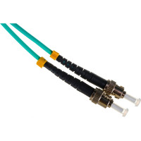 Оптический патч-корд LANMASTER дуплексный, ST/PC-ST/PC, OM3, LSZH, 2.0 м LAN-2ST-2ST/OM3-2.0