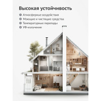 Силиконовый нейтральный герметик KUDO PROFF прозрачный, 600 мл KSP-130