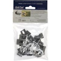 Крепеж из нержавеющей стали ДекТай Фиксатор Краб ФКСФ 8 мм, 25 шт. ФКСФ-8 25 ФКСФ 25