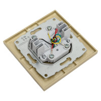 Телефонная розетка MONO ELECTRIC Rj45 Cat3 DESPINA титан 102-222205-124