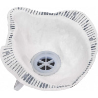 Полумаска фильтрующая формованная с клапаном, угольным слоем ИСТОК FFP1 1ФКУ ИУ 10029