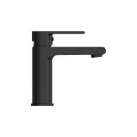 Смеситель для раковины Cersanit BRASKO BLACK с клик-клак 63107