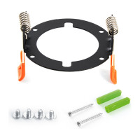 Светильник для натяжных потолков Feron HL354 12W, 230V, GX53, черный, 41506