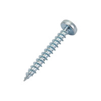 Универсальный шуруп ЕВРОПАРТНЕР MULTI полукруглая головка, ZN, 4x30 + бита TX, 190 шт. B2 0074