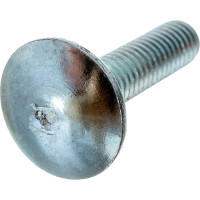 Мебельный болт КРЕП-КОМП цинк, DIN603, 6х25, пр. 5.8, фасовка 300 шт. бм625ф