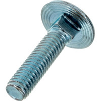 Мебельный болт КРЕП-КОМП цинк, DIN603, 6х25, пр. 5.8, фасовка 300 шт. бм625ф