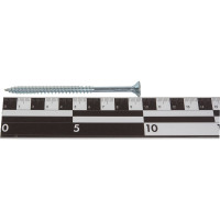 Универсальный шуруп ЕВРОПАРТНЕР MULTI потайная головка, неполная резьба, ZN, 6,0x100 + бита TX, 40 шт. B3 0089