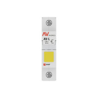 Сигнальная лампа EKF AV-L желтая AVERES av-l-yellow-averes