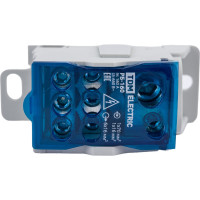 Распределительный блок на DIN-рейку TDM ELECTRIC РБ-160 1П 160А 1х70+1x16/6x16 SQ0823-0003