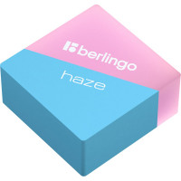 Ластик BERLINGO Haze прямоугольный, ассорти, 34х34х14 мм BLc_00490